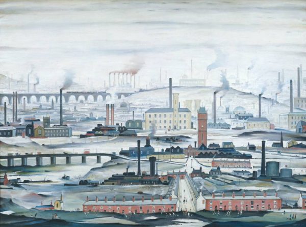 Industrial Landscape 1955 L.S. Lowry 1887-1976 Presented by the Trustees of the Chantrey Bequest 1956 http://www.tate.org.uk/art/work/T00111